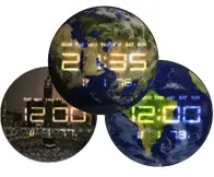 RELOJ DE PARED 3D JG-1001