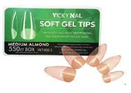 UÑAS DECORATIVAS SOFT GEL VICKY NAILS