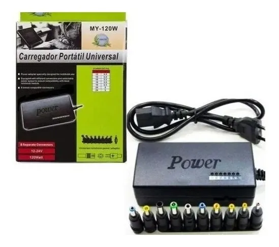 CARGADOR UNIVERSAL COMPUTADOR 
