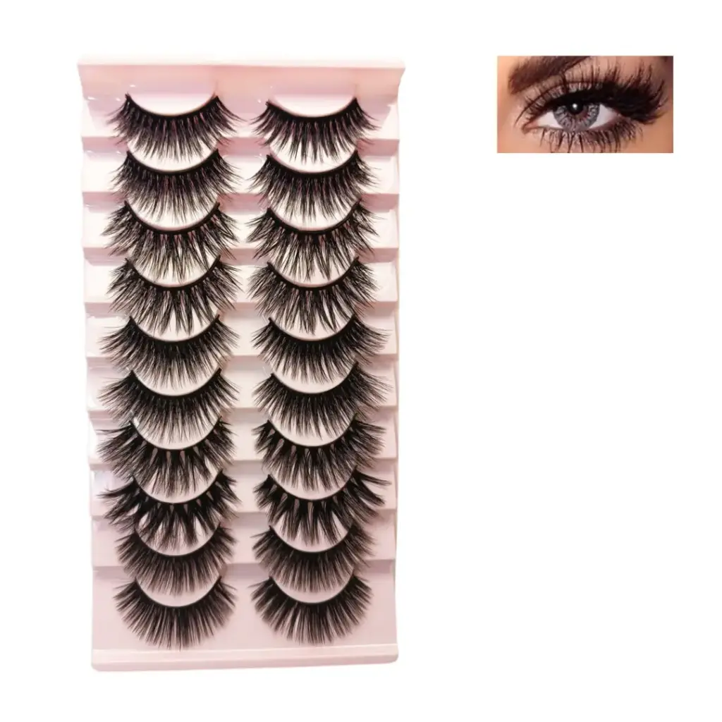 PARES DE PESTAÑAS CON VOLUMEN RUSO