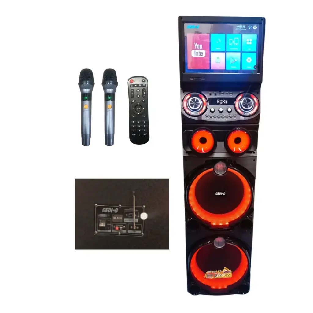 PARLANTE CON PANTALLA GEDI G 12'' 50000W