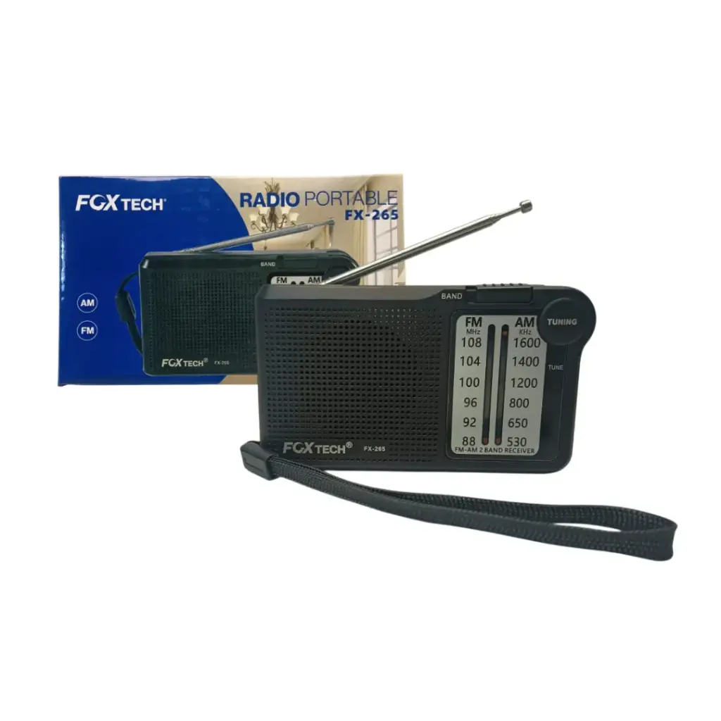 RADIO PORTATIL FOXTECH FX-265