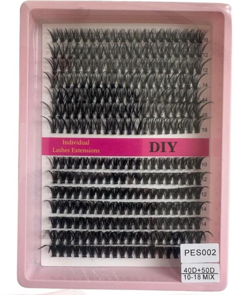 SET DE PESTAÑAS MULTIMEDIDA PES002
