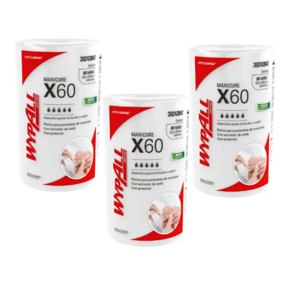 TOALLA WYPALL PARA MANICURE