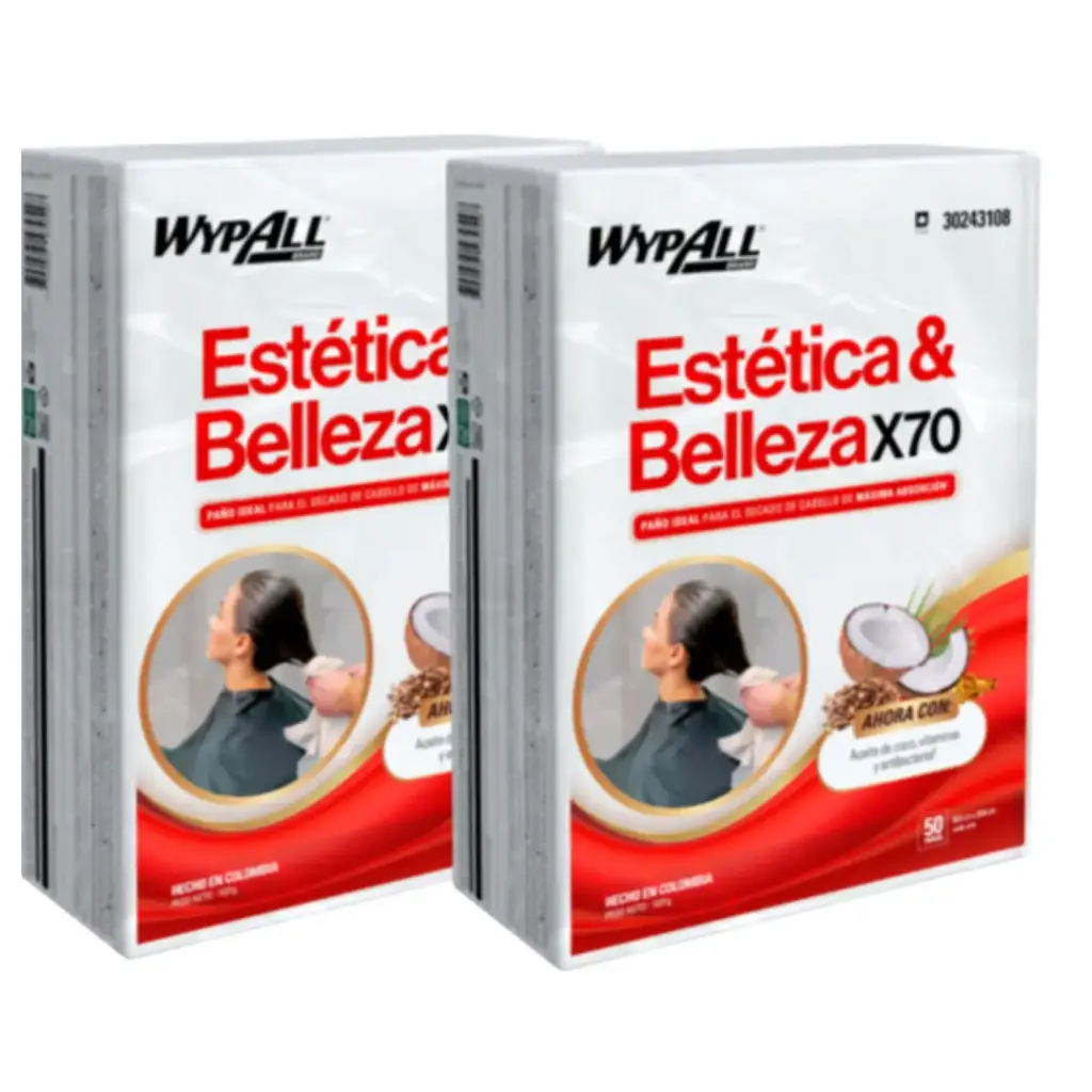 TOALLA WYPALL PARA SALÓN DE BELLEZA