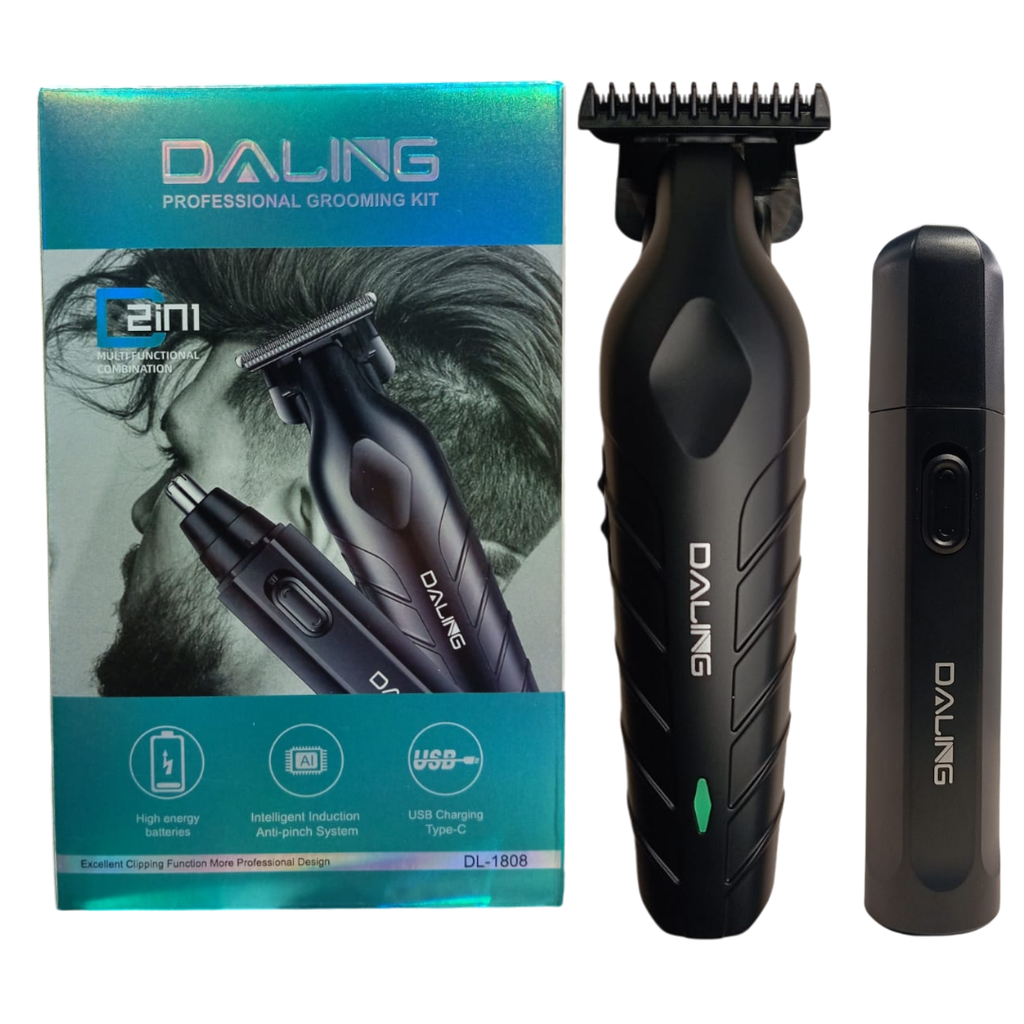 COMBO PATILLERA Y DEPILADOR NAZAL DALING DL-1808