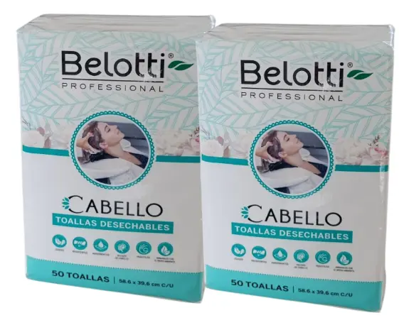 TOALLA BELOTTI PARA CABELLO EN PAQUETE