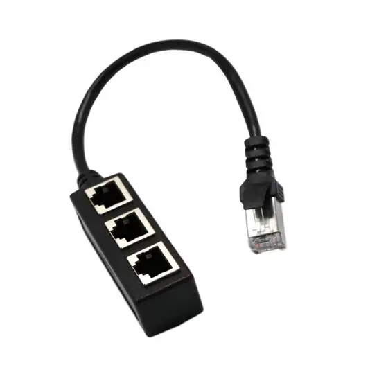 MULTIPUERTO LAN CABLE 3EN1