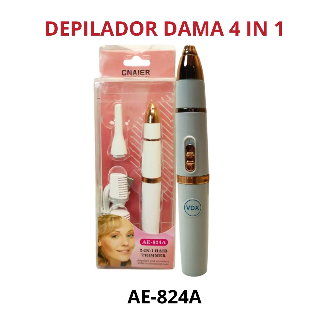 AE-824A DEPILADOR PARA DAMA 4 EN 1