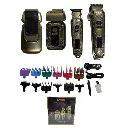 COMBO AFEITADORA, PATILLERA Y MAQUINA DE PELUQUEAR VGR V-642