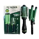 COMBO CEPILLO SECADOR Y RIZADORA ONDAS DE SIRENA PRONOVA