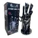 SET DE CUCHILLOS CON BASE BELLER BL-521