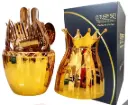 SET DE CUBIERTO HUEVO CON CORONA 