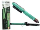 COMBO PINZA RIZADORA Y CEPILLO ALISADOR PRONOVA PRO-1720